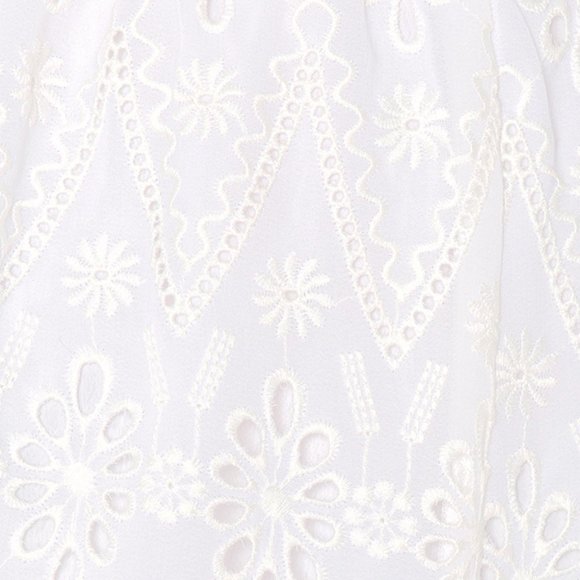 Revolve Lovers + Friends Malia White Eyelet Romper - Picture 5 of 7